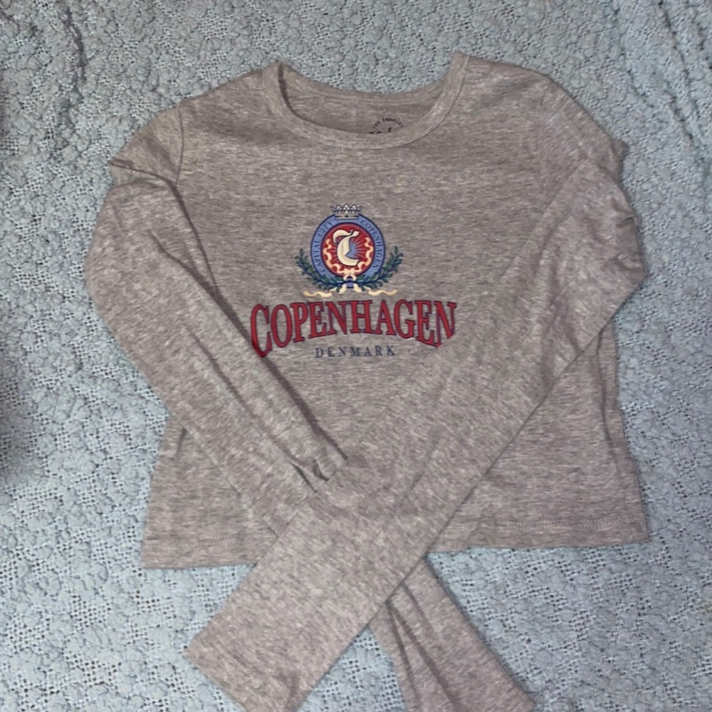 PAC-SUN long sleeve crop top